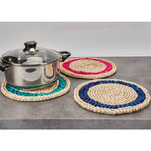 Die moderne Hausfrau Jumbo podložky pod hrnec, sada 3 ks