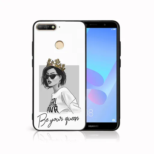 MY ART Ochranný kryt pre Huawei Y6 Prime 2018 QUEEN (139)