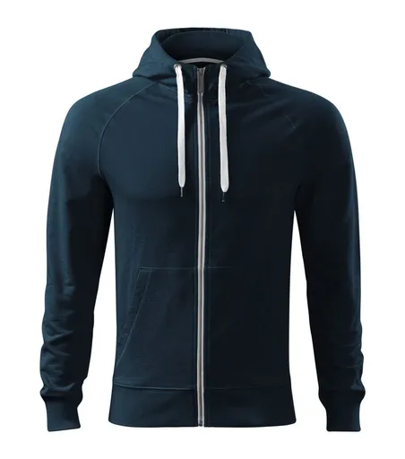 MALFINI Pánska mikina Voyage - Námornícka modrá | M