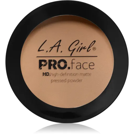 L.A. Girl Cosmetics PRO. Face HD kompaktný púder s matným efektom odtieň Nude Beige 7 g
