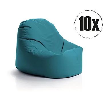 SakyPaky Sedacie vaky - 10× Klííídek petrolejový (8595653211221)