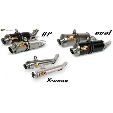 Mivv Double Gun Black Stainless Steel pre Suzuki GSR 750 (2011