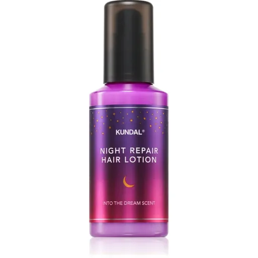 KUNDAL Night Repair Hair Lotion nočná hydratačná starostlivosť na vlasy s vôňou Into The Dream 100 ml