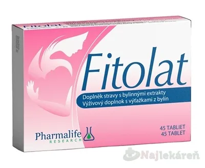PHARMALIFE Fitolat 45 tbl