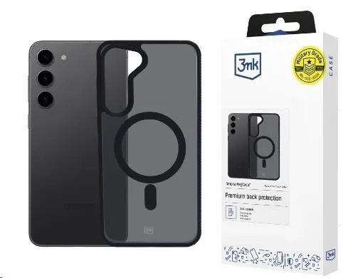 3mk ochranný kryt Smoke MagCase pre Samsung Galaxy S23 5G