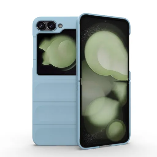 STEPS Ochranný kryt pre Samsung Galaxy Z Flip7 FE 5G / Flip6 5G svetlomodrý