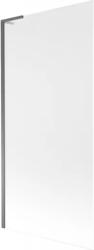 MEXEN/S - Next L vaňová zástena FIX 90 x 150, dekor, grafit metal 895-090-000-03-30-95