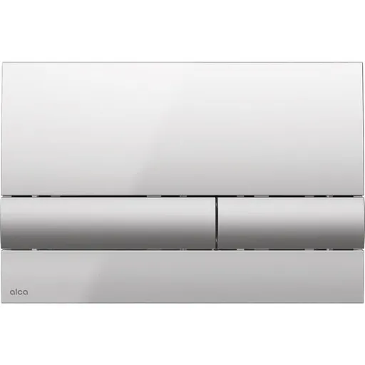 Ovládacie tlačidlo Alca plast chróm lesk M1713