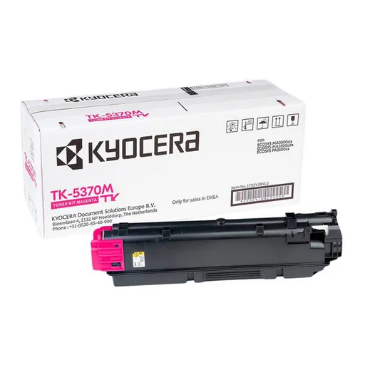 Kyocera originál toner 1T02YJBNL0, TK-5370M, magenta, 5000str., Kyocera PA3500cx, MA3500cix/cifx, O, purpurová