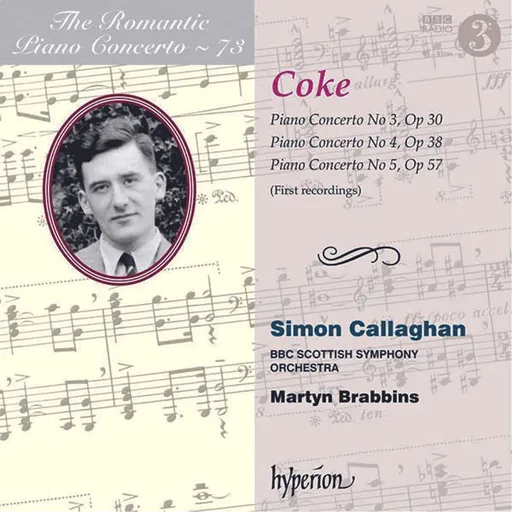 Simon Callaghan, COKE: PIANO CONCERTOS NOS. 3, 4