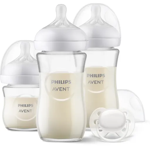 Philips Avent Natural Response Glass Set SCD878/11 darčeková sada pre bábätká