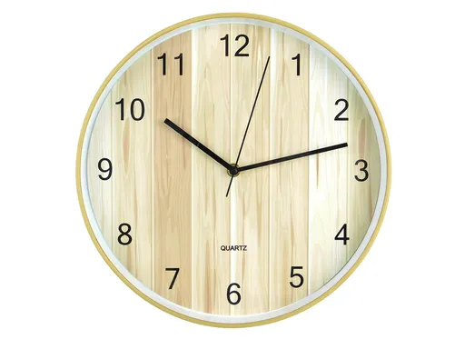 MAKRO - Hodiny nástenné 30cm na batérie 1xAA