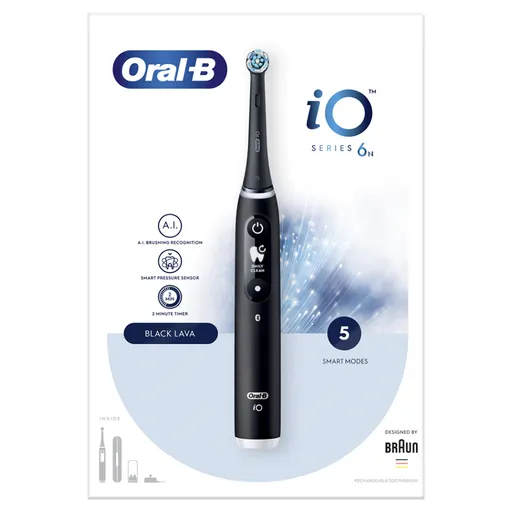 ORAL-B Series iO 6 black onyx elektrická zubná kefka