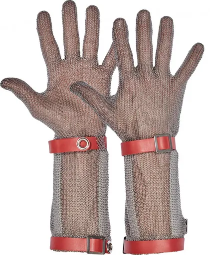 Rukavice-oceľ, obúru, manž 15 cL modrá