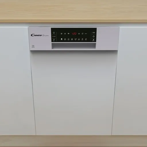 Umývačka riadu s predným panelom biela 32901559