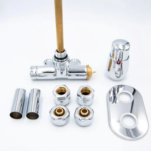 HOPA Single-Set ventil pre ústredné vykurovanie chróm VENTILUNIKOSETLC