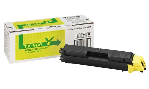 KYOCERA TK580Y - originálny toner, žltý, 2800 strán