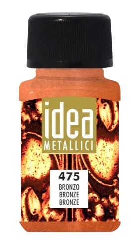 MAIMERI IDEA METALLICI - Tekuté metalické farby 475 - bronze, 60 ml