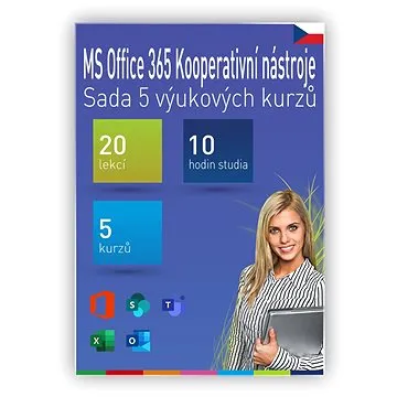 GOPAS MS Office 365, Teams – Sada 5 výučbových kurzov CZ (elektronická licencia) (CS-Off365-CS5)