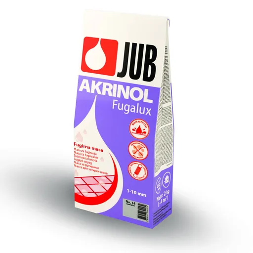 AKRINOL FUGALUX - Flexibilná škárovacia hmota 2 kg 10 biela
