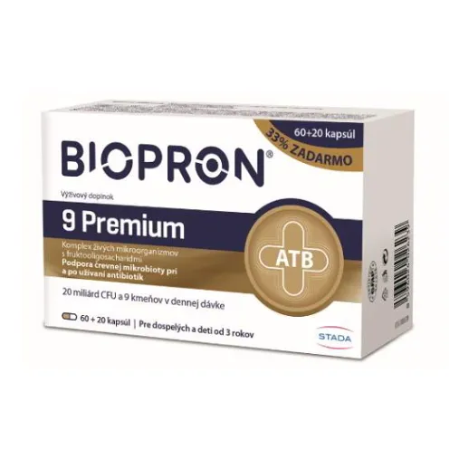 BIOPRON 9 Premium 80 kapsúl