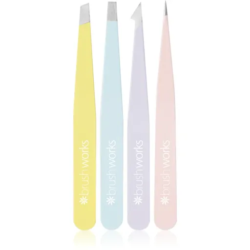 Brushworks Tweezer Set Mixed sada pinziet