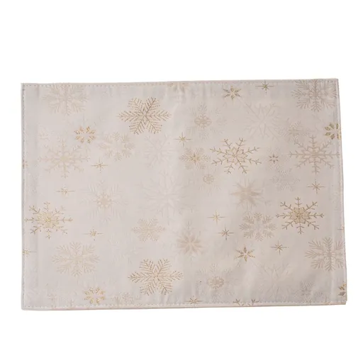 Vianočné Prestieranie vodeodolné Vločky mix, 32 x 45 cm