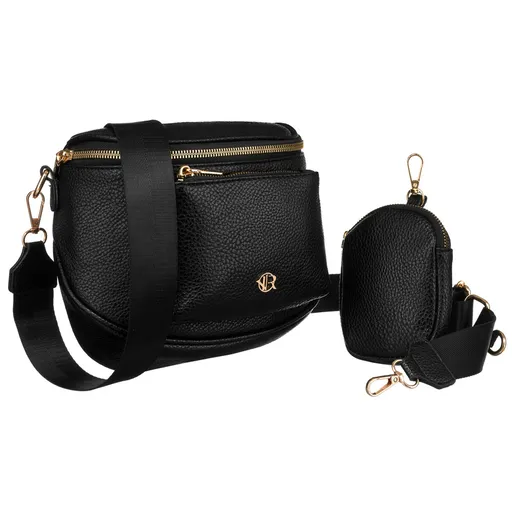 Elegantná dámska kabelka cez rameno s prídavnou kabelkou - Rovicky