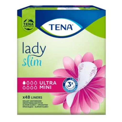 TENA Lady Slim ultra mini inkontinenčné slipové vložky 48 kusov