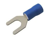Vidlička 5.3mm, vodič 1.5-2.5mm  modrá
