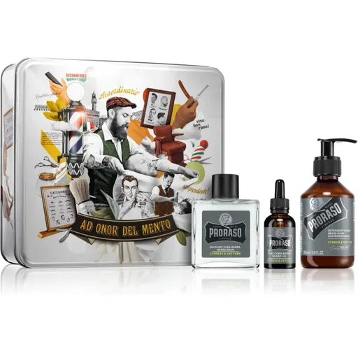 Proraso Set Beard Routine sada na bradu Cypress and Vetyver