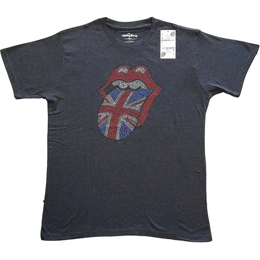 The Rolling Stones tričko Classic UK Šedá XXL