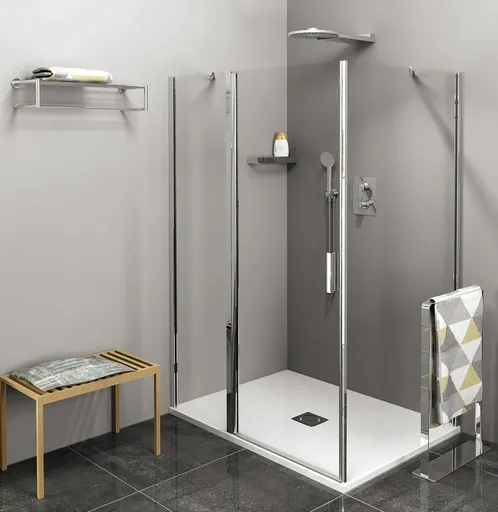 POLYSAN - ZOOM obdĺžniková sprchová zástena 1300x700 L/P varianta ZL1313ZL3270