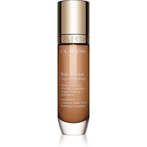 Clarins Skin Illusion Hydrating Foundation vysoko krycí make-up odtieň 112.7W 30 ml