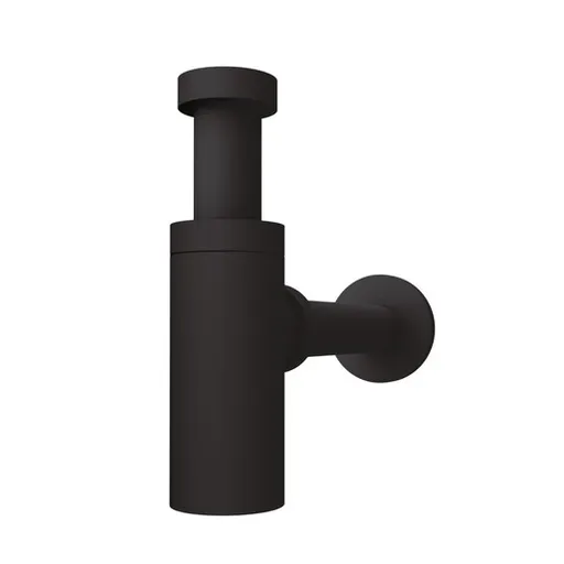 Plast Brno Poseidon sifón pre drez 5/4 čierny matný abs EMCP004
