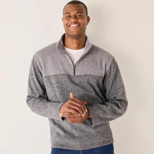 Mikina so zipsovým stojačikom