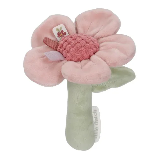 Little Dutch Fairy Garden Rattle Toy hrkálka 0 m+ Pink 1 ks