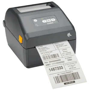 Zebra ZD421d ZD4A042-D0EX02EZ, tlačiareň štítkov, 8 dots/mm (203 dpi), RTC, USB, USB Host, BT, Wi-Fi, kit (USB)