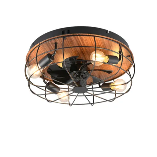 Reality Trondheim ventilátor čierna r61105032 RER61105032