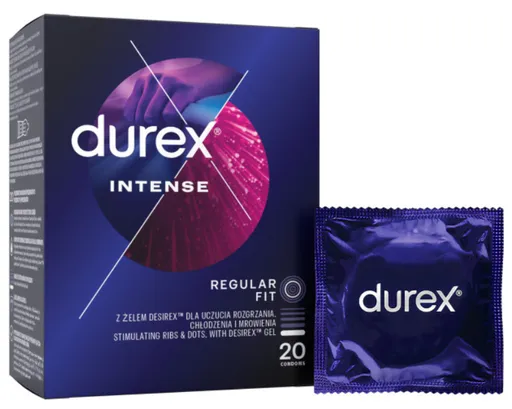 DUREX Intense kondóm 20ks