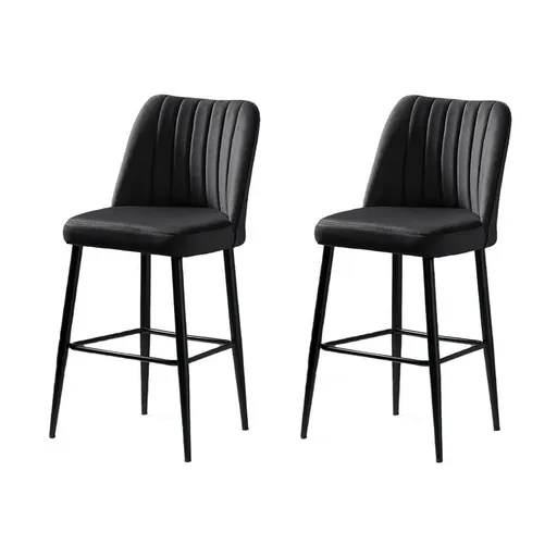 Súprava barových stoličiek Vento Anthracite, 2 ks, 2 ks