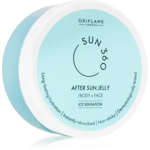 Oriflame Sun 360 chladivý gél po opaľovaní na telo a tvár 150 ml