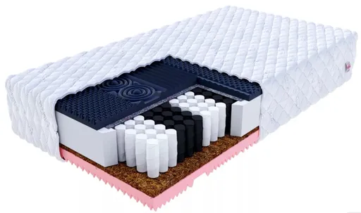 FDM Taštičkový matrac GINASO Max Premium Jersey | 180 x 200 cm