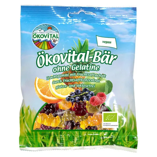 ÖKOVITAL Želé medvedíky vegan BIO 80 g