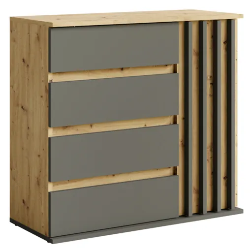 Skriňa DERIS, dub Artisan