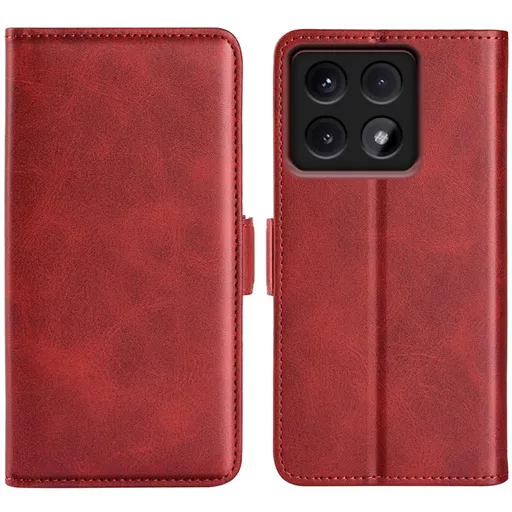 SIDE Peňaženkové puzdro pre Xiaomi 14T Pro červené