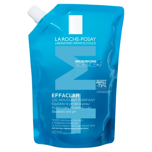LA ROCHE-POSAY Effaclar Čistiaci peniaci gél náplň 400 ml