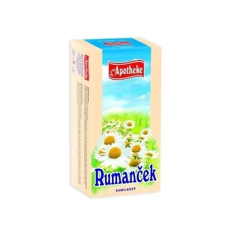 Apotheke rumanček čaj 20 x 1,5 g