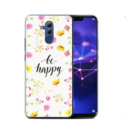 PROTEMIO MY ART Ochranný obal Huawei Mate 20 Lite BE HAPPY (019)