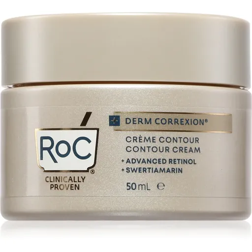 RoC Derm Correxion Contour spevňujúci protivráskový krém na tvár s retinolom 50 ml